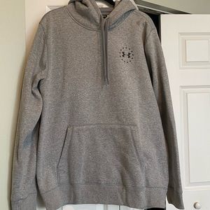 Gray Under Armour Hoodie